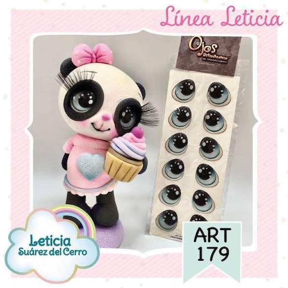Eyes 3d Stickersojos 3d Model 179 Autoadhesivos Blue Leticia Etsy