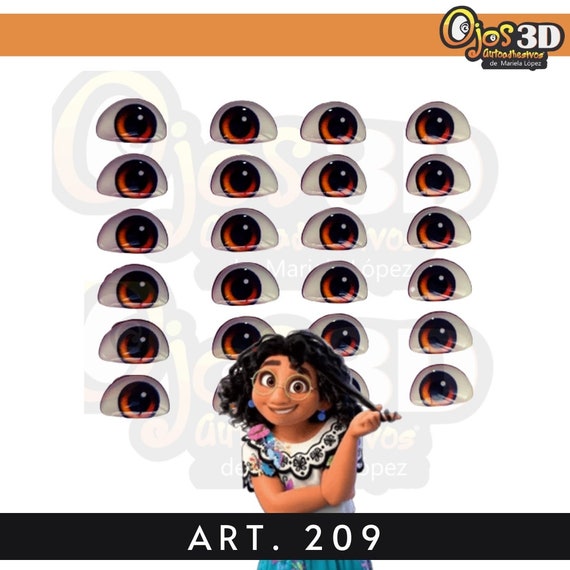 1 Sheet of Cartoon Eye Stickers Paper Eye Sticker DIY Craft Eye Stickers  Animation Eye Stickers