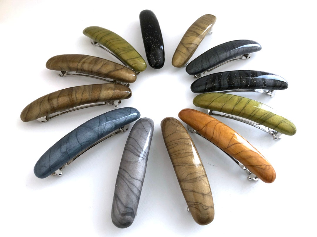 Small Hair Barrette for Fine/thin Hair Types Handmade Etsy