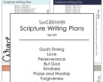 Scripture Writing | Etsy