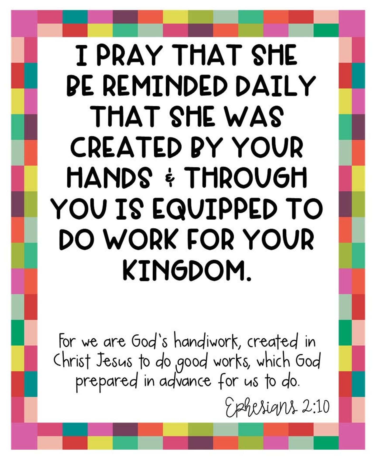 Prayers for My Prayer Partner Friend Sister Scripture Cards Etsy
