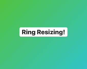 RING RESIZING