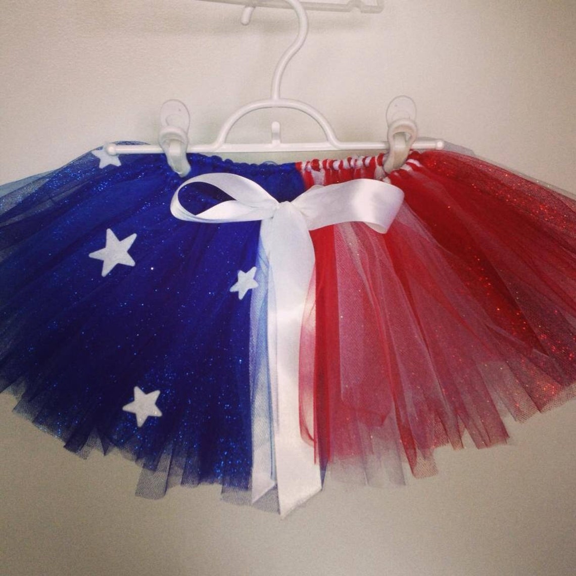 Girls fourth of july tutu baby tutu red white blue stars Etsy