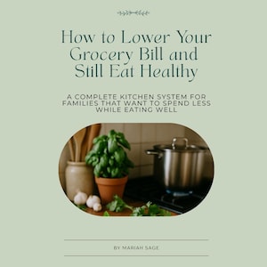 Guía de cocina familiar saludable / Reduce tu factura de la compra, come sano (Descarga en PDF)