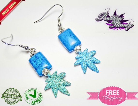 Honeycomb Marijuana Earrings by Pretty Stoney Jewelry Weed Jewelry Cannabis Jewelry Pot Jewelry Pot Leaf Jewelry Honeycomb Jewelry