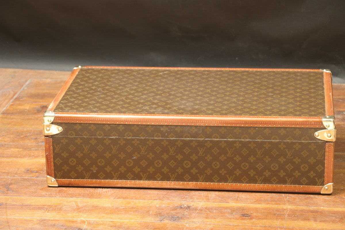 Louis Vuitton Suitcase Alzer 80 Monogrammed With Its Key 