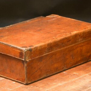 Goyard leather suitcase image 4