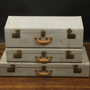 Set of 3 car suitcases