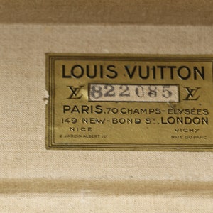 Louis Vuitton suitcase Alzer 80 monogrammed with its key image 8