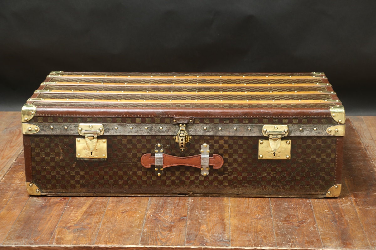 Louis Vuitton - 20th Century French Cabin Trunk Trunk By Goyard, c.1900