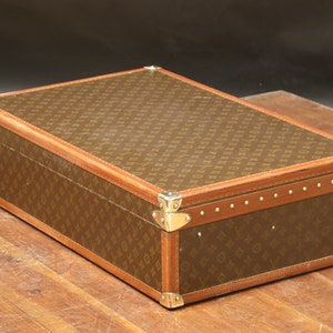 Louis Vuitton suitcase Alzer 80 monogrammed with its key image 3