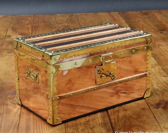 2016 Small trunk in copper and brass
