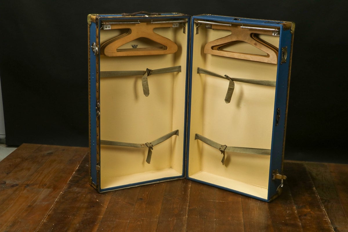 Vintage steamer wardrobe trunk by lizlocke on , $425.00