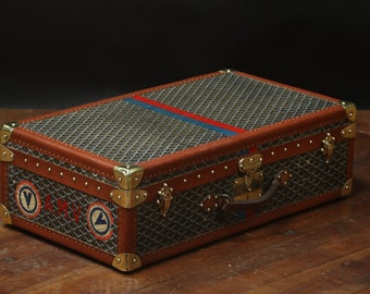 Goyard suitcase