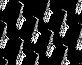 Saxophone organic cotton t-shirt