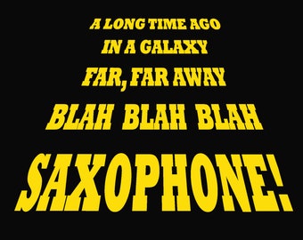 Saxophone organic cotton t-shirt