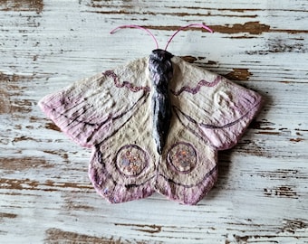 Spuncotton Moth Decoration