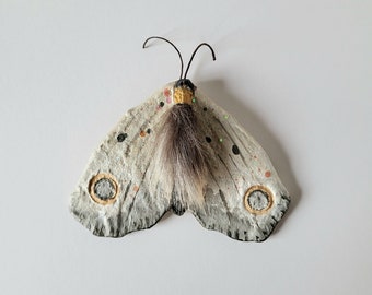 Spuncotton Moth Decoration