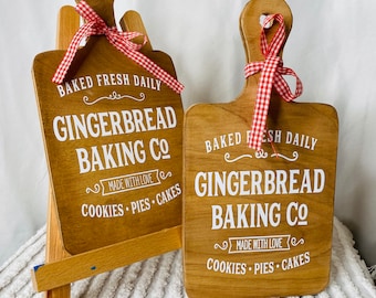 Gingerbread Christmas Tree Decorations Bundle