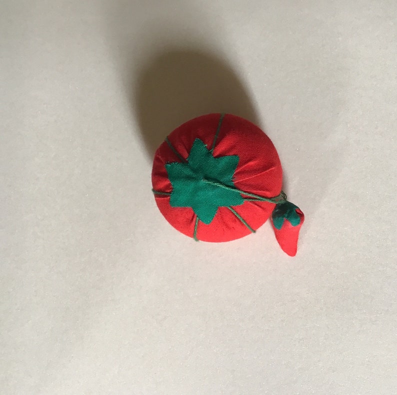 Strawberry / Tomato Pin Cushion sewing/ crafts Gift 5cm x Etsy