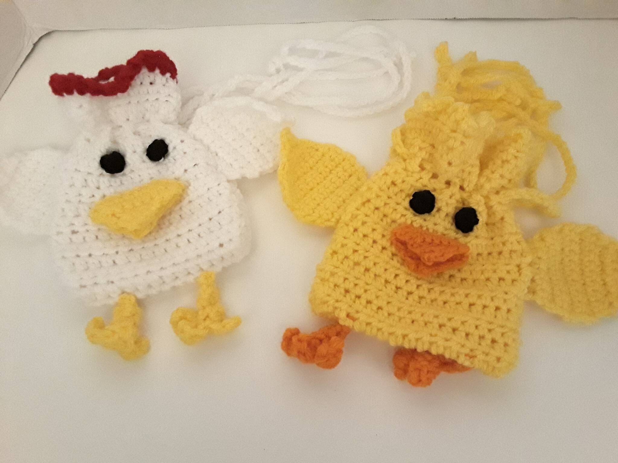 Crochet Chick Purse Chicken Purse Child Purse Easter Chick - Etsy