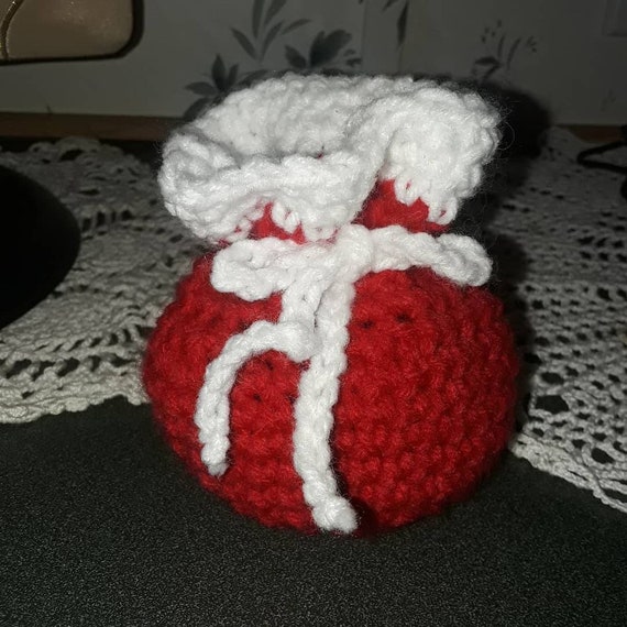 crochet santa sack