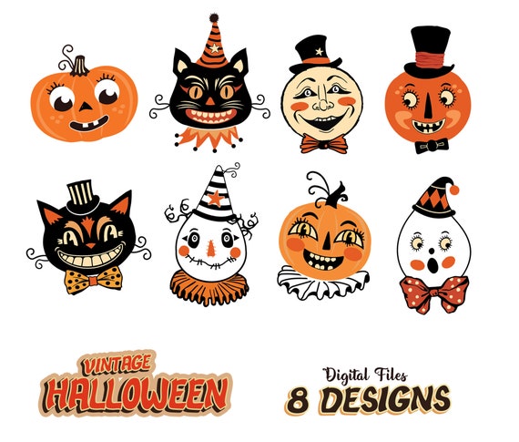 Halloween Vintage Pumpkin Halloween Vintage Pumpkin