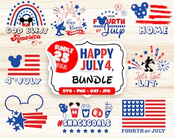 4th of July SVG, Patriotic SVG, BUNDLE Svg, America svg, 4th of July svg, Independence day svg, Fireworks Svg