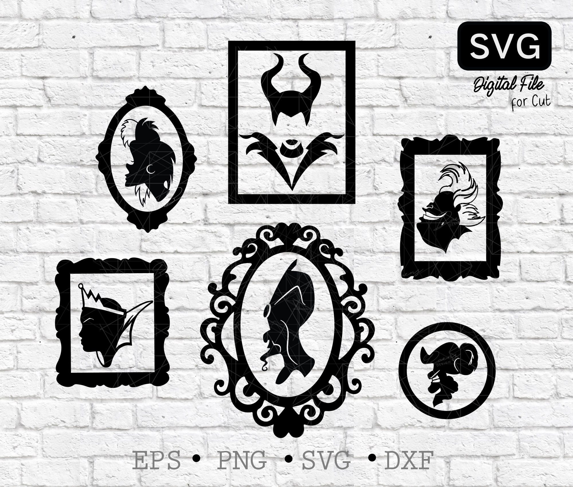 Disney Evil Queen Silhouette