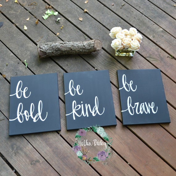 canvas painting set black white inspirational wall art wall etsy