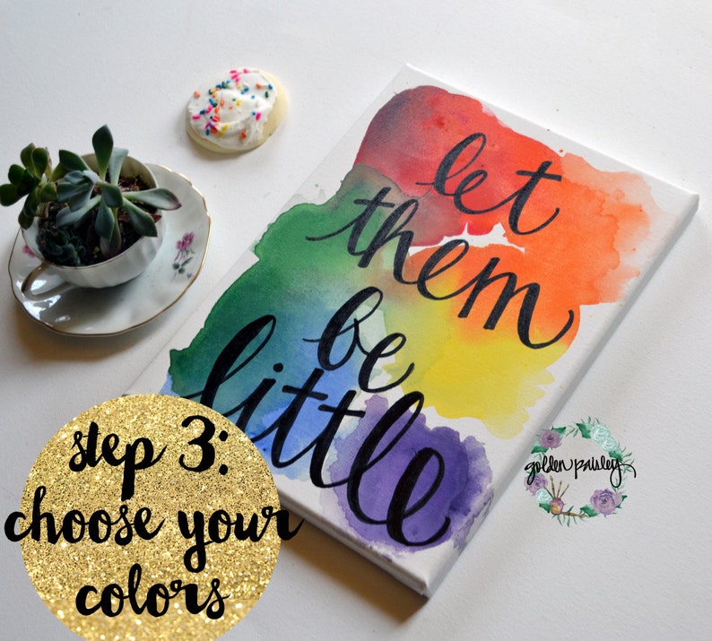 Custom Quote Canvas Personalized Canvas Quote Art Wall Art Etsy