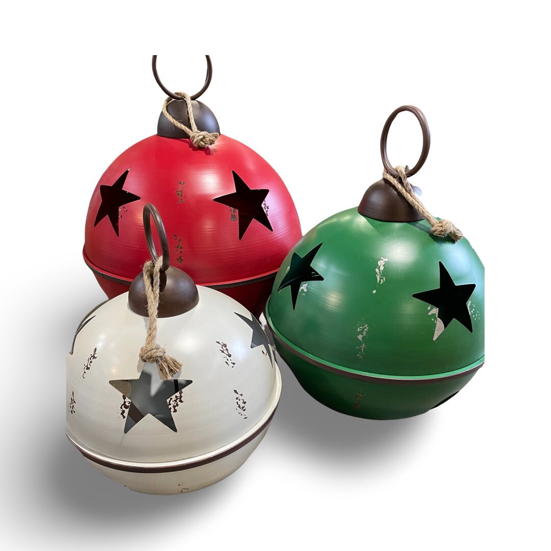Limited Jumbo/giant Bells | Farmhouse Christmas | Beautiful Metal