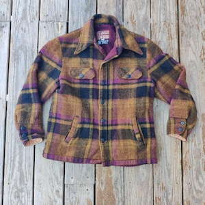 70s KING’S ROAD × Sears ウールジャケット 古着 USA Sears Kings Road Jacket - Etsy
