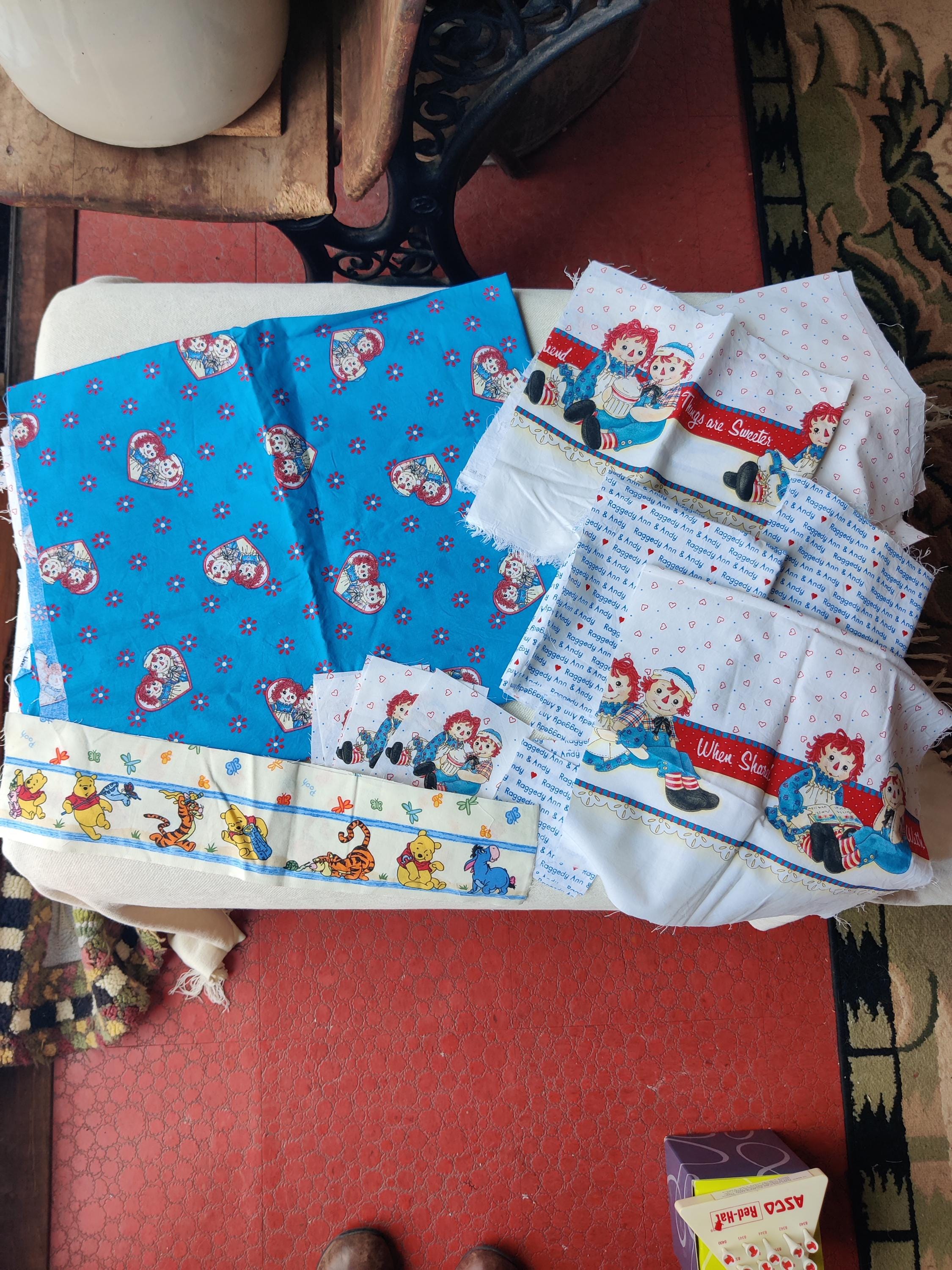 Sac de couchage Raggedy Ann vintage pour enfants