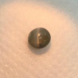 5mm .85ct Natural Alexandrite Cats Eye Round-India
