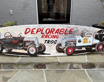 Planche de surf personnalisée T.R.O.G. Thème