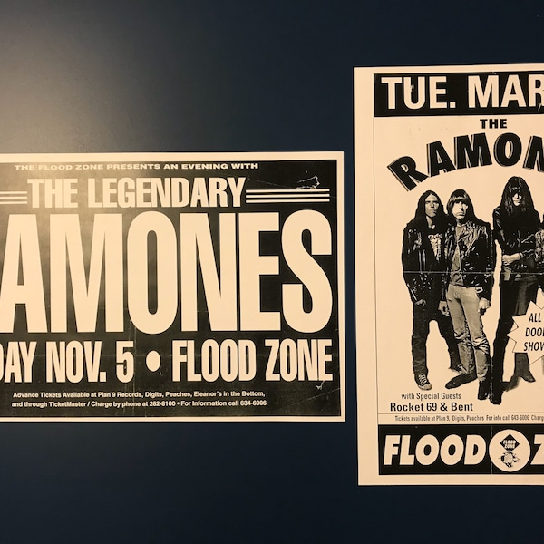 Ramones Flyers