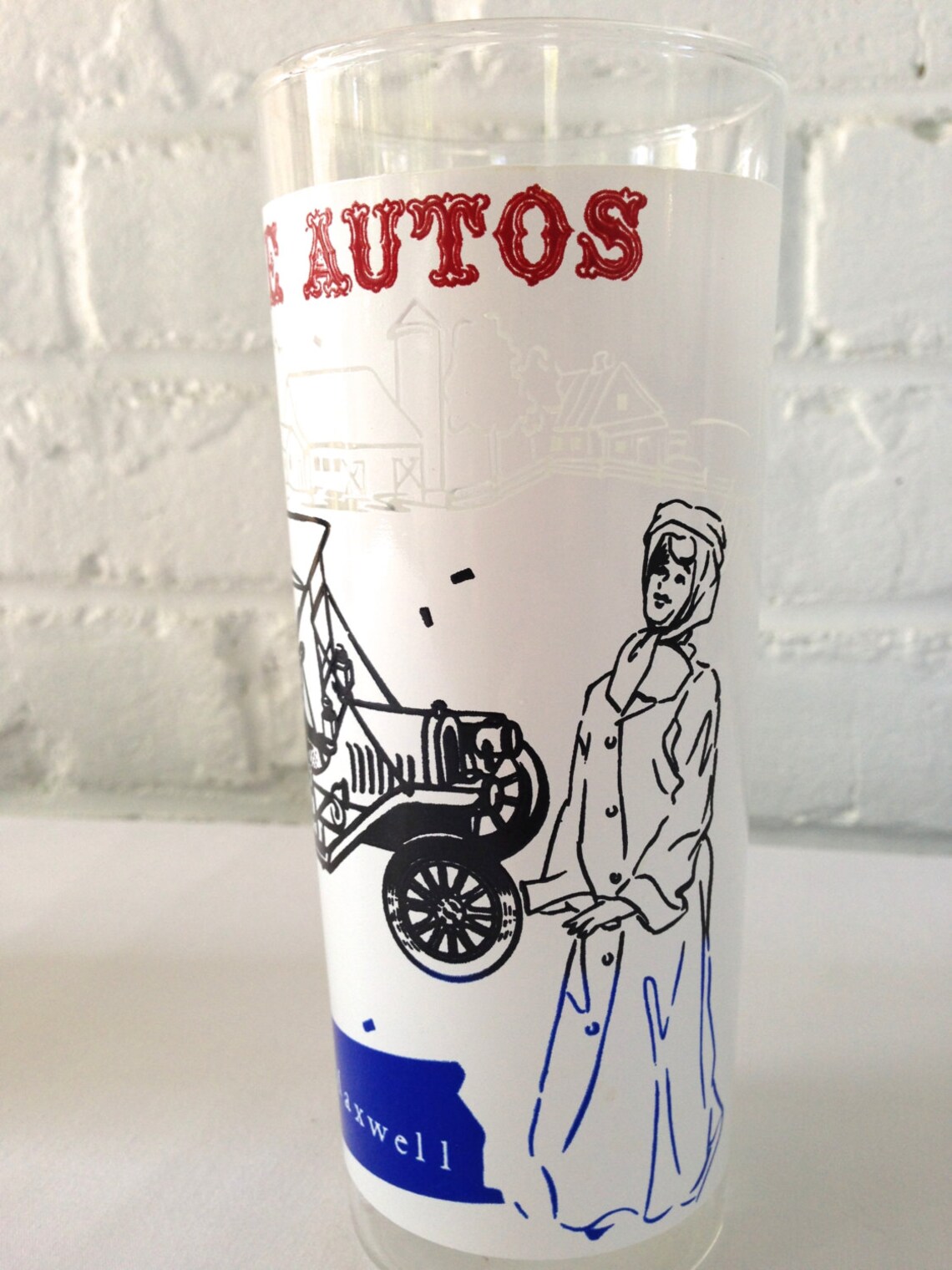 Anchor Hocking Antique Automobile Tumblers - Etsy