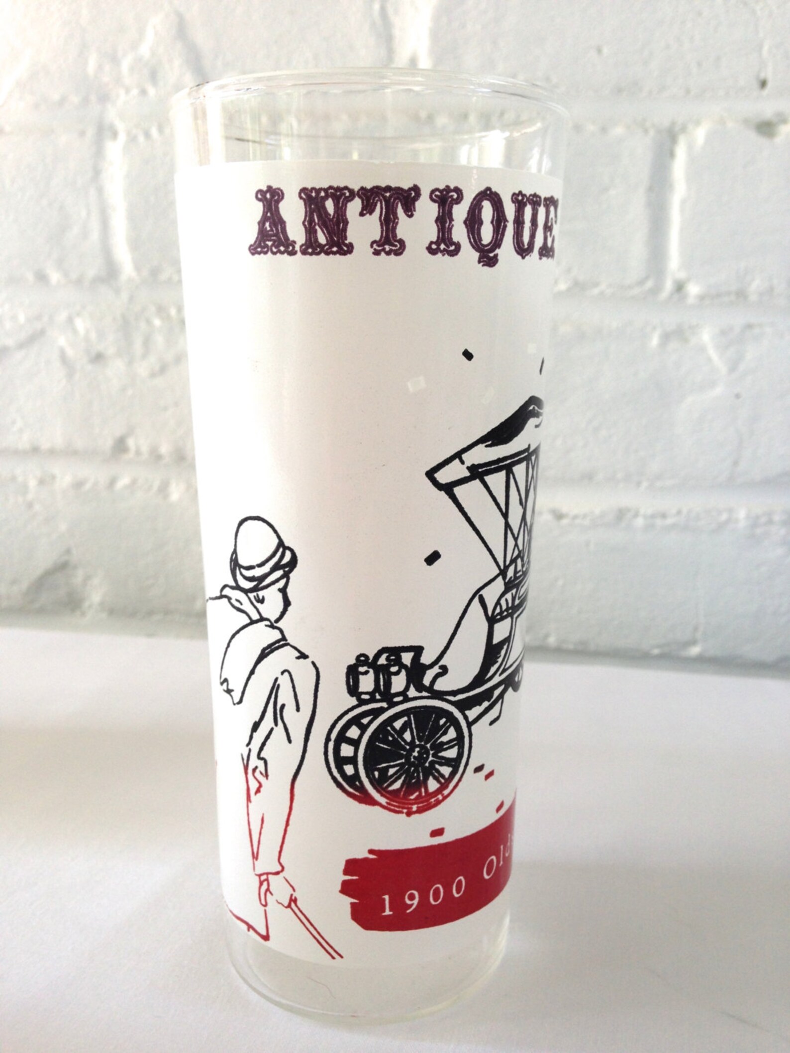 Anchor Hocking Antique Automobile Tumblers - Etsy