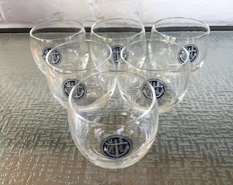 Navy League of the United States Roly Poly Commemorative Glasses