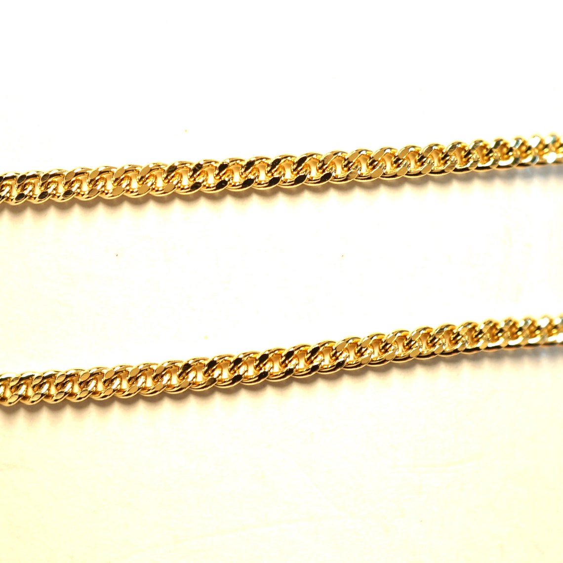 Gold Filled Chain. 18 Inch 1.1 Mm Fine Gold Filled 18 Inch Etsy