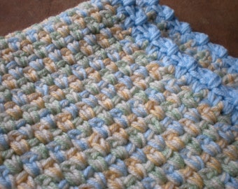 Super Easy Pastels - A Crochet Baby Blanket Pattern