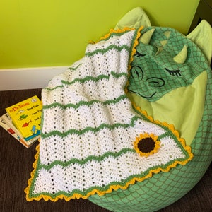 Sunflowers - Crochet Blanket Pattern
