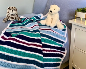 Crochet Blanket Pattern - Winter Wonderland