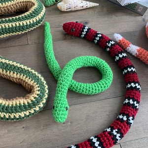 Crochet Snakes PDF Crochet Ebook with 9 Snake Patterns image 3