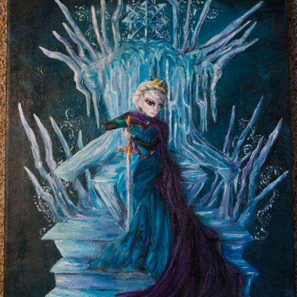 Winter is Coming: Frozen Painting