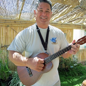 UKULELE Strap System! The  UkeLoop Balances Most Ukuleles-No Screws-Best Selling-works with The Flea and Fluke, too!