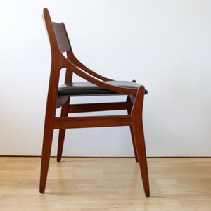 Vintage Mid-Century Modern Teak Chair by Vestervig Eriksen for Brdr. Tromborg // Denmark, 1960&#39;s