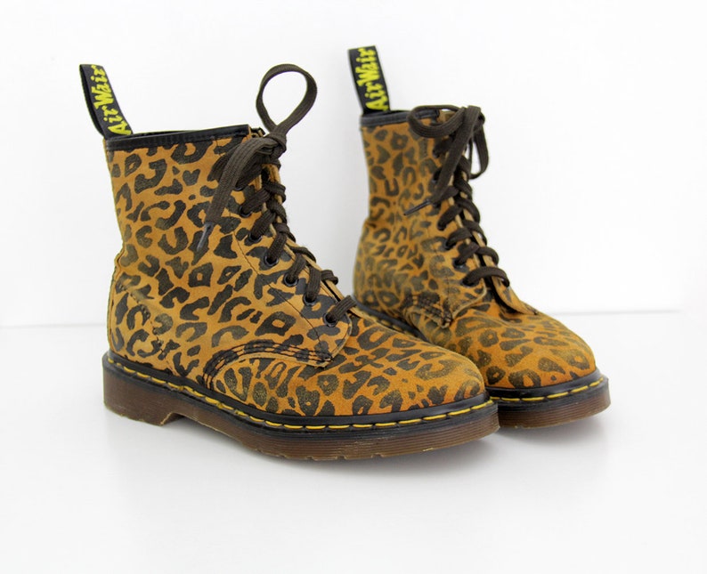 cheetah doc martens