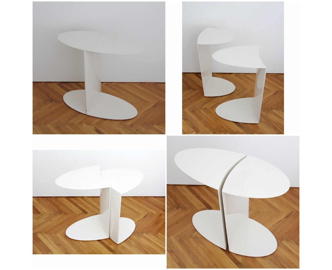 Image showcasing Everyday Decor Enameled Minimalist Metal Vase Table Decor